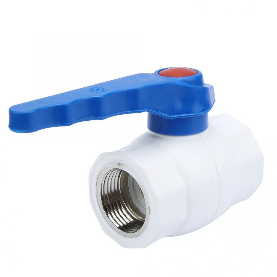 32mm PPR Plastic Water Buisleidingen Snelle Verbinding Kogelkraan Binnendraad G1in
