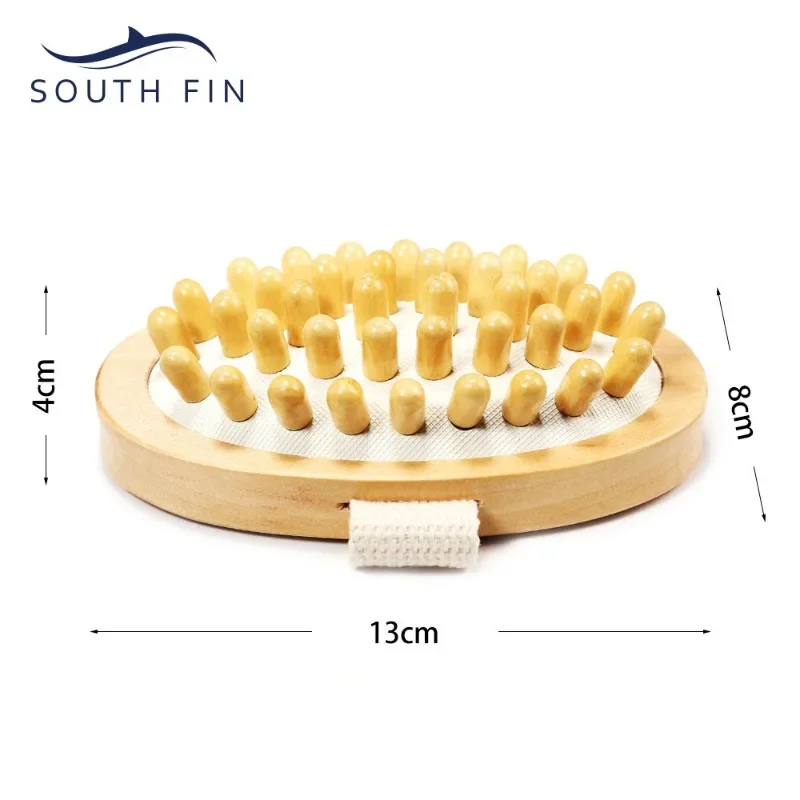 SOUTH FIN Hemu Massage Brush Head No Handle Body Bath Massage Care Brush Body Brush