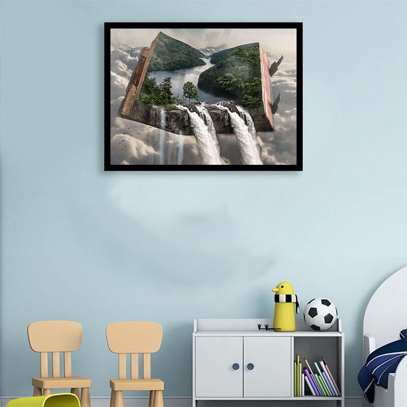 DIY 5D Diamond Painting By Number Kits Crystal Rhinestone Diamond Painting Full Drill Embroidery