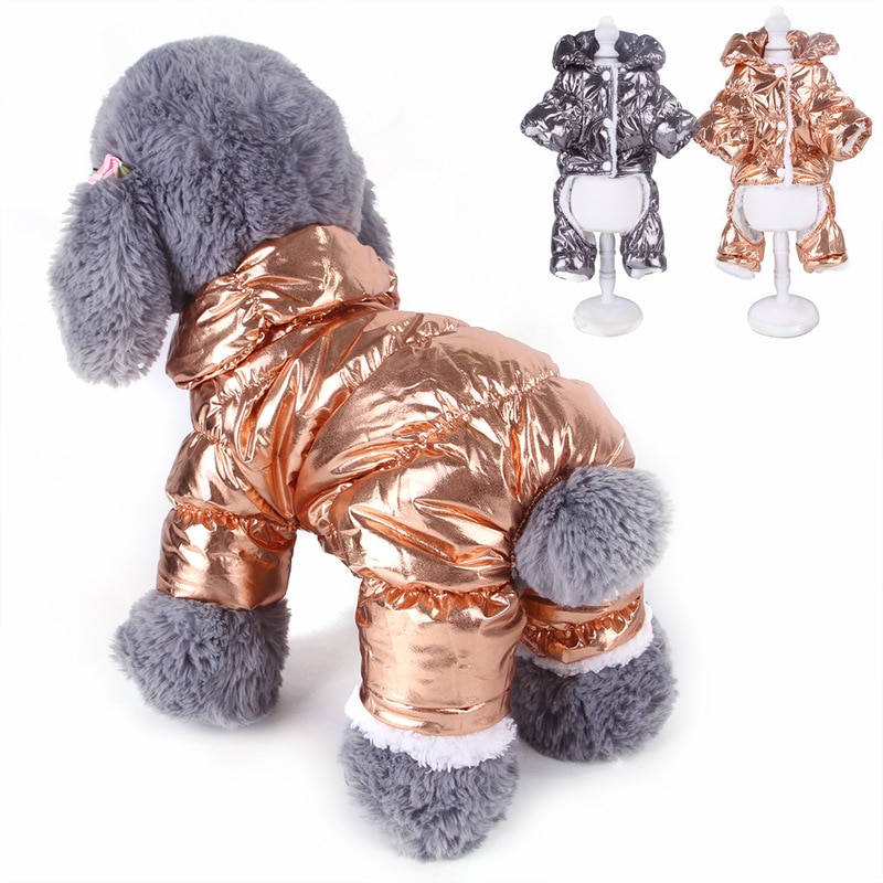 Small Dog Clothes Winter Suit For Dog Warm Small Dog Outfits Dog Clothing Waterproof Dog Jumpsuit Chihuahua Clothes