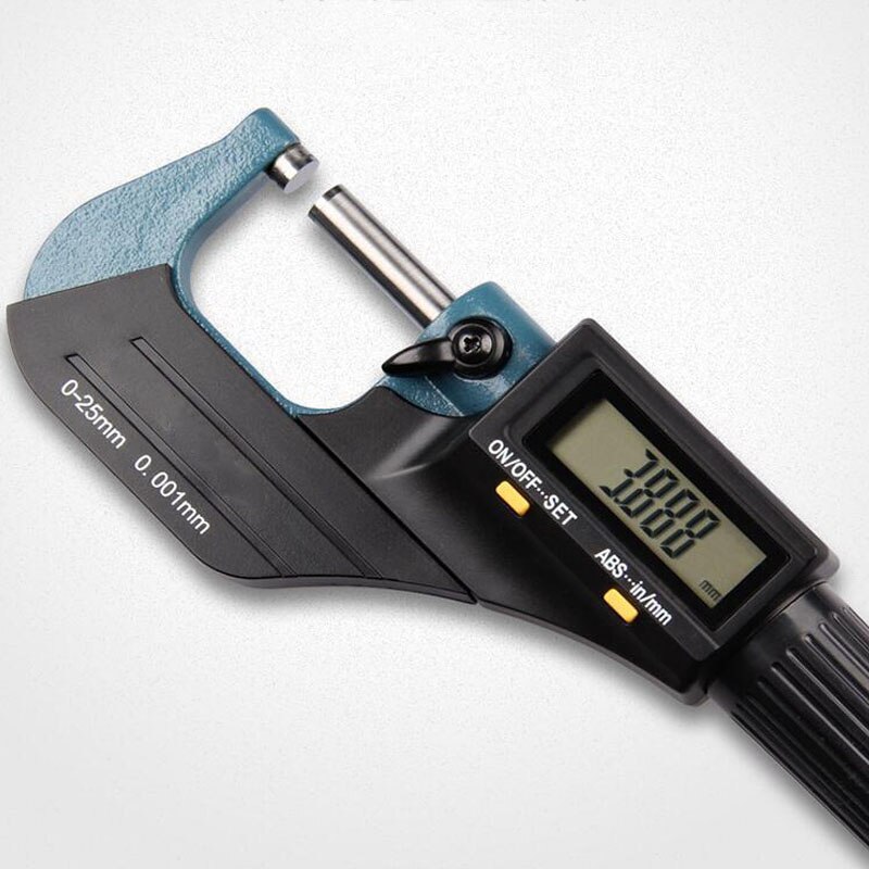 Digitale Display Buitendiameter Micrometer Elektronische Spiral Micrometer Openbare En Britse Dual Systeem Micrometer Schuifmaat