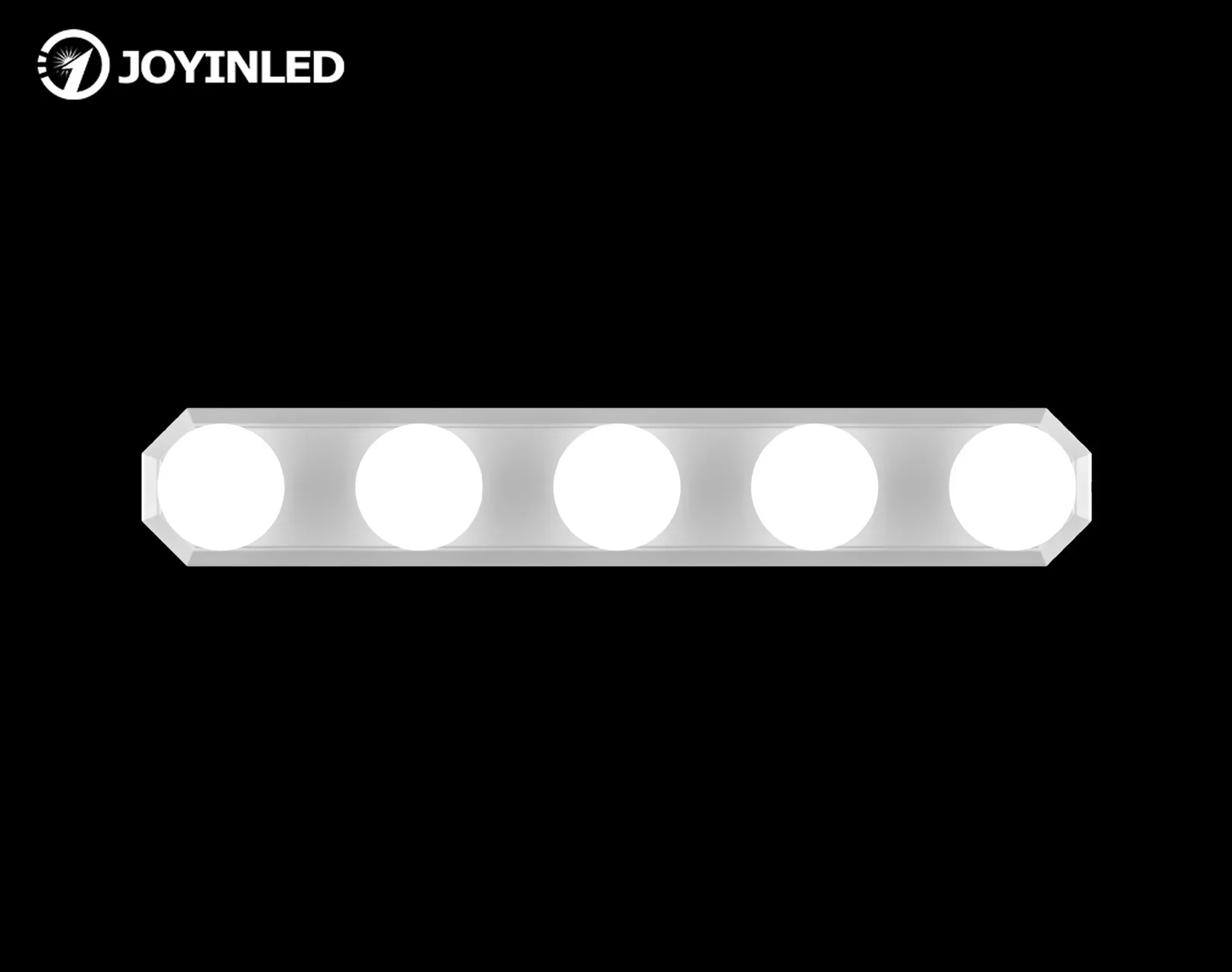 5 lampen dimbare LED-ijdelheidsverlichting, Hollywood-stijl make-upspiegellamp met USB-voeding, voor huishoudelijke badkamer en kaptafelgebruik