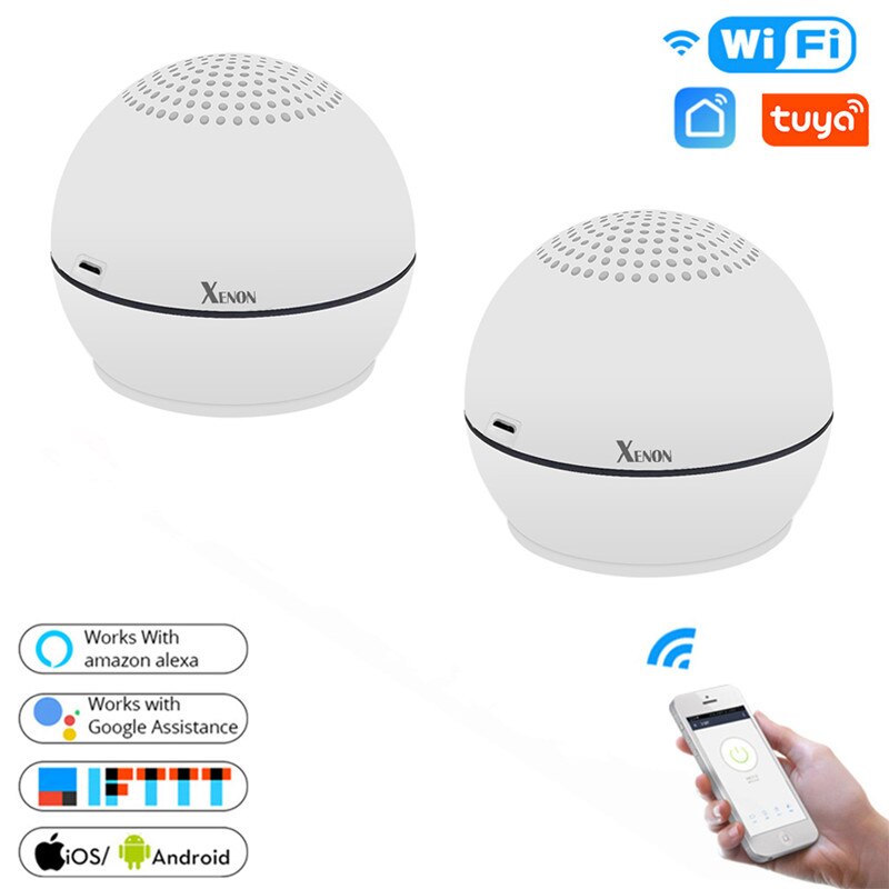 ZigBee Mini Temperature Humidity Sensor Built-in Battery Tuya/smart Life Smart Home Building Automation Battery/usb Powered