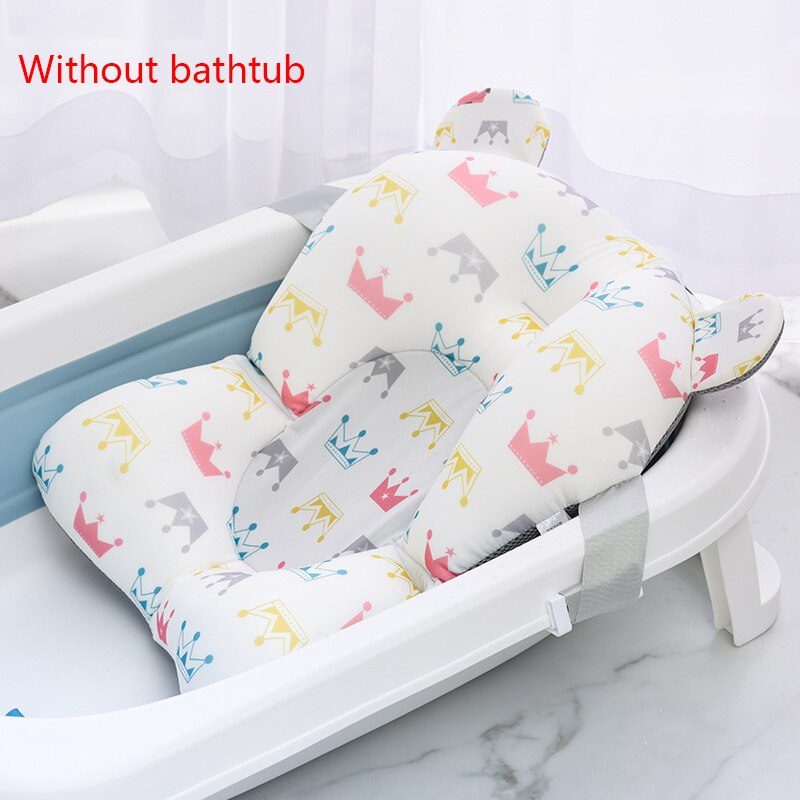 Baby Bad Ondersteuning Pad Pasgeboren Comfortabele Zachte Douchestoel Anti-Slip Veiligheid Kussen Peuter Bad Net Kinderen levert: P4