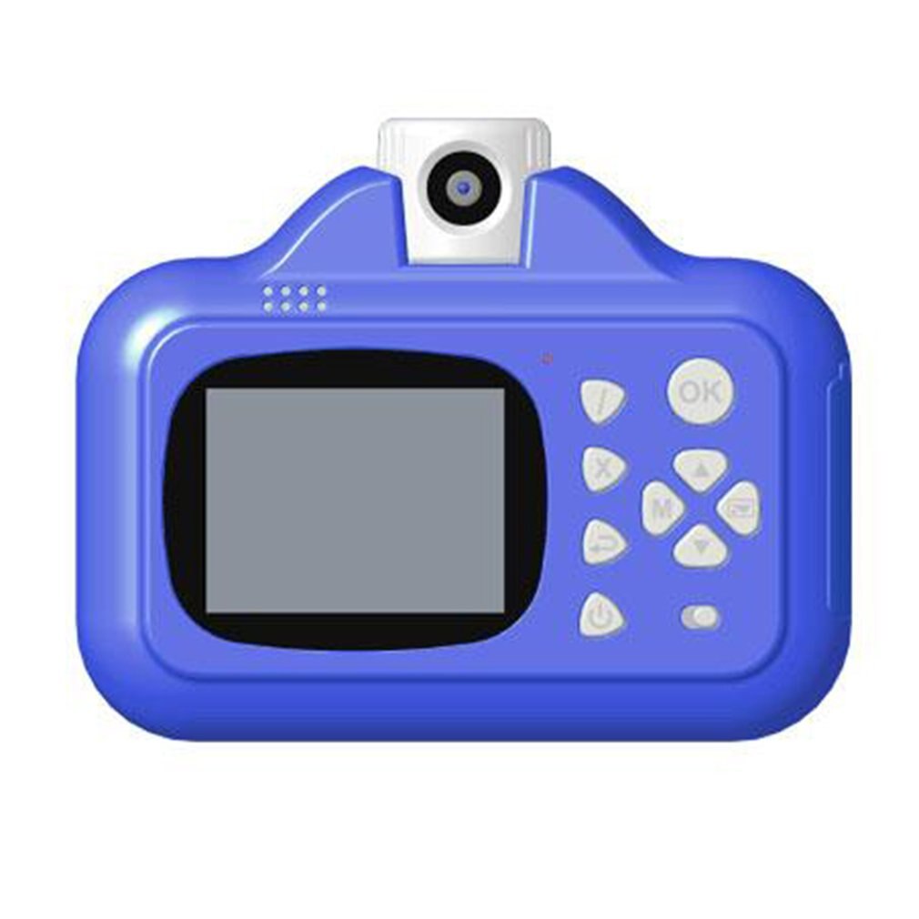 Kids Instant Print Camera 1080P Wifi Kind Digitale Camera App Transmissie Instant Camera Speelgoed Voor Kid: Blauw