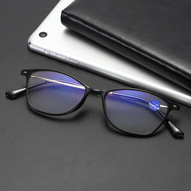 Ahora lunettes de lecture Ultra-léger Anti rayon bleu presbytie lunettes pour dames femmes bleu lumière lunettes dioptries + 1.0 1.5 2 2.0