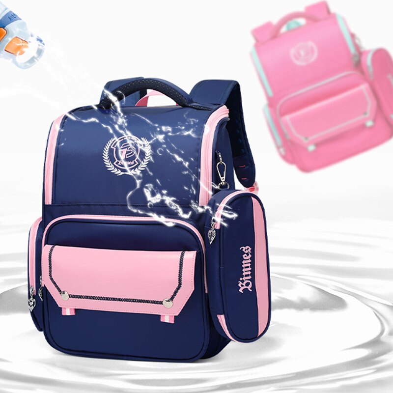 Wasserdicht Schule Taschen freundlicher 3D Rucksäcke Für Jungen Mädchen Buch Tasche Orthopädische Rucksack Grundschule Klasse 1-4 Studenten taschen