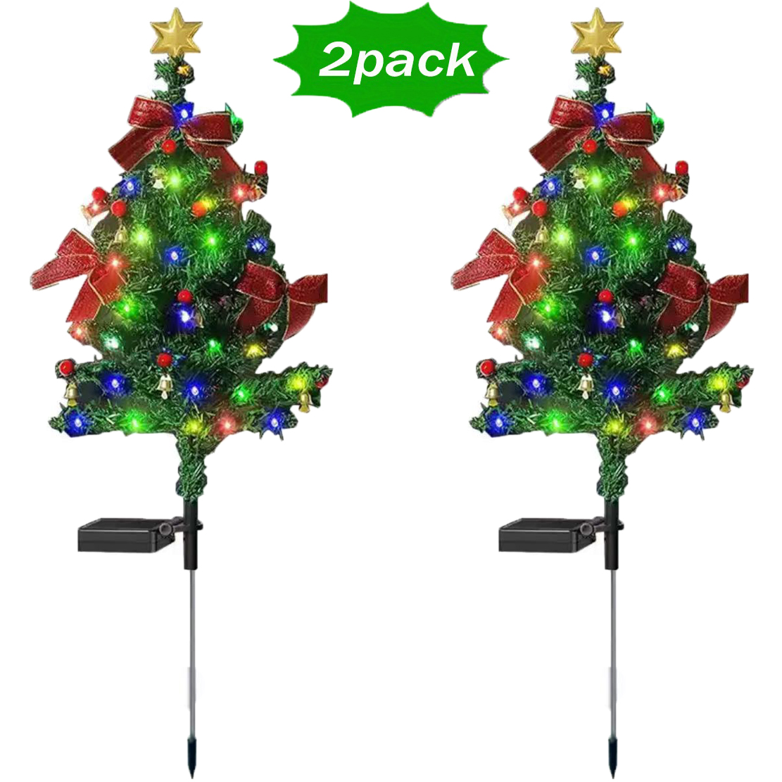 Red Rose Solar Lamp Ground Outdoor Waterproof Yard Power LED Artificial Flower Light for Courtyard Landscape Garden Decoration: changeable