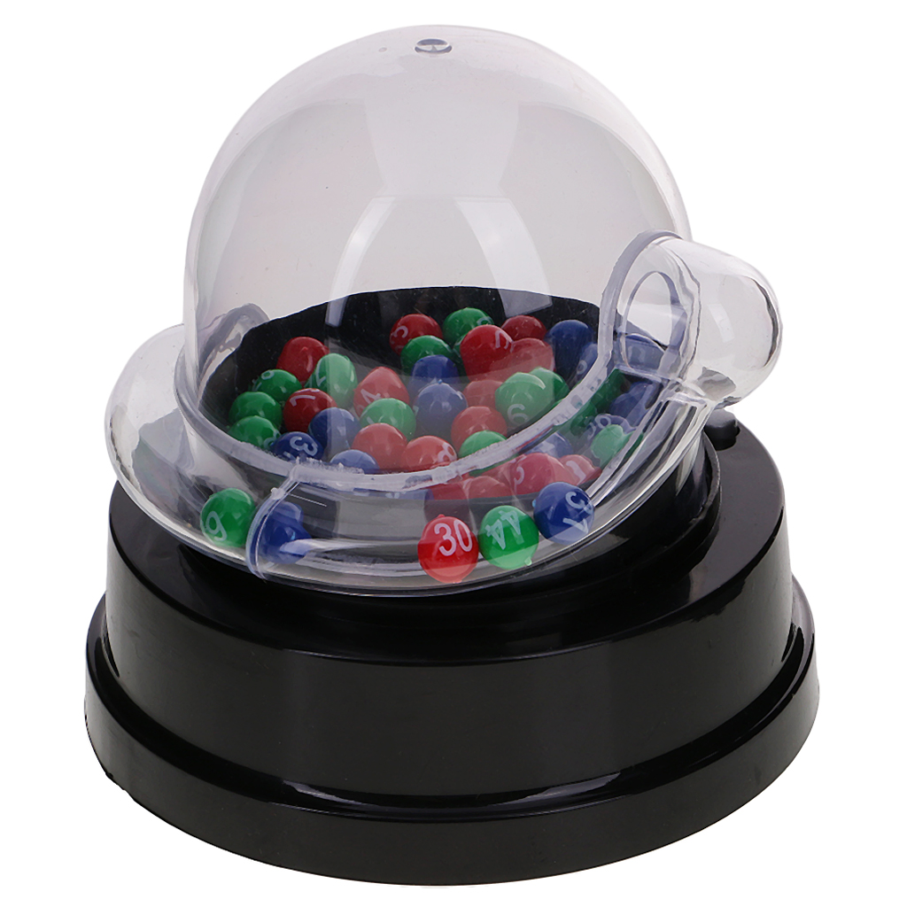 Premium Mini Elektrische Lucky Digitale Picker + Kleur Bal Party Bingo Lucky Ball Game Bar Club Restaurant Cafe Spel Levert