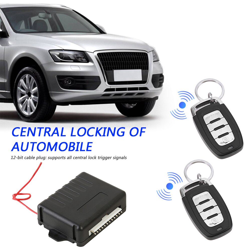 Auto Centrale Deurvergrendeling Locking Kit Keyless Entry Alarmsysteem 410/T208 Auto Afstandsbediening Vergrendeling Centrale Deur Kit