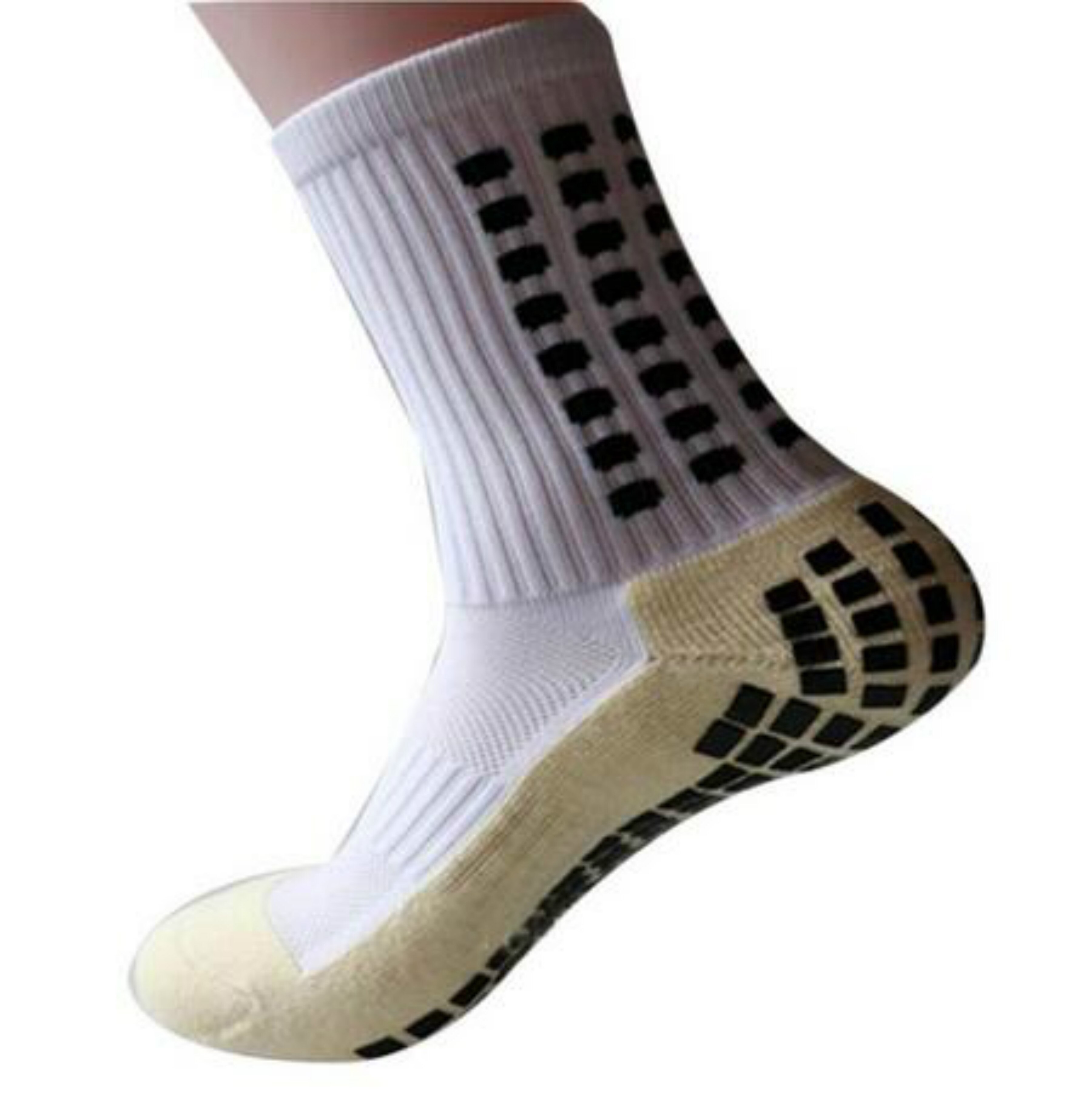Calcetines antideslizantes transpirables para hombre y mujer, de algodón y Goma, para correr, fútbol, de , para ciclismo