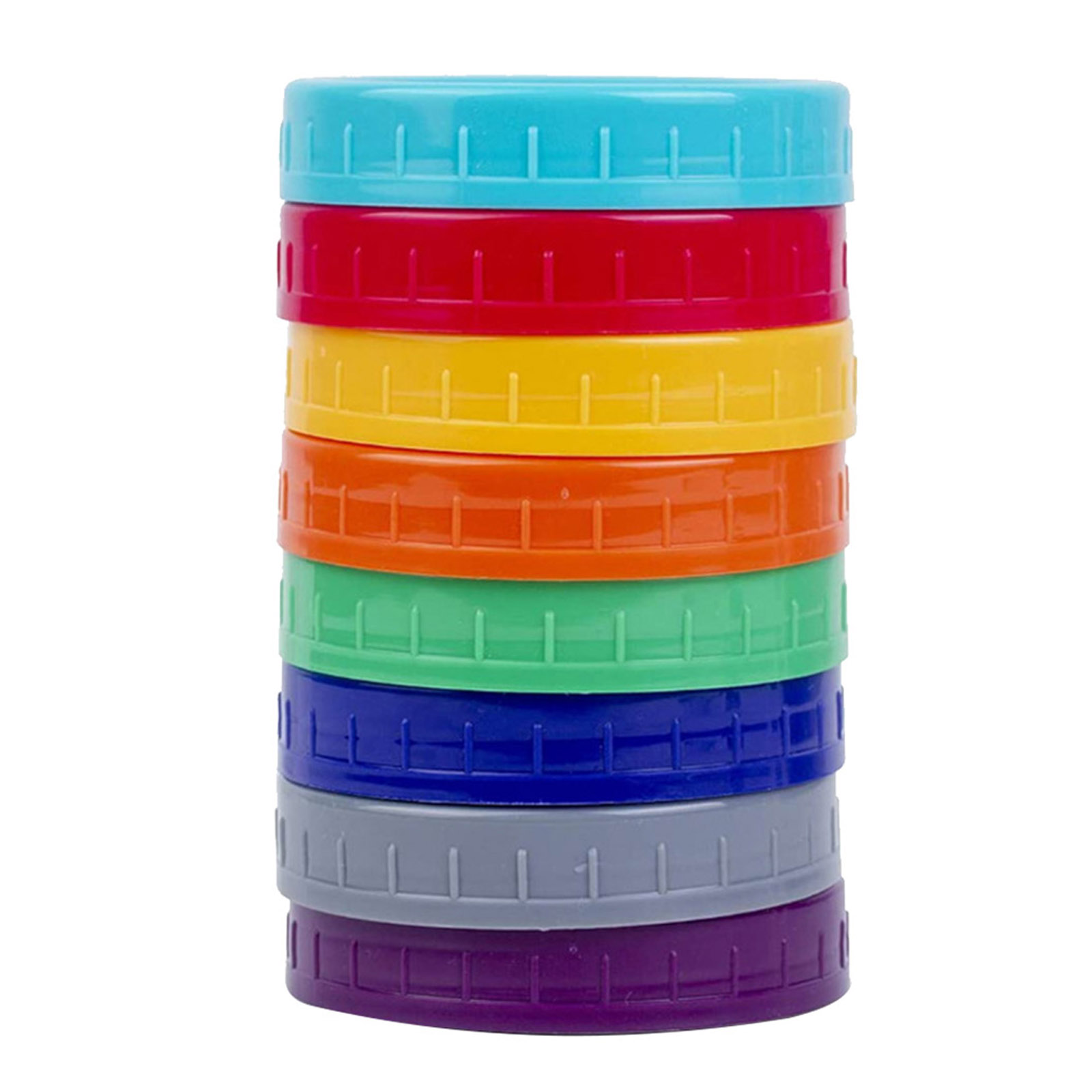 10pcs Wide Mouth Canning Replacement Parts Mason Jar Lids Leak Proof Storage Caps Kitchen PP Glass Bottles Reusable Anti Scratch: 86mm