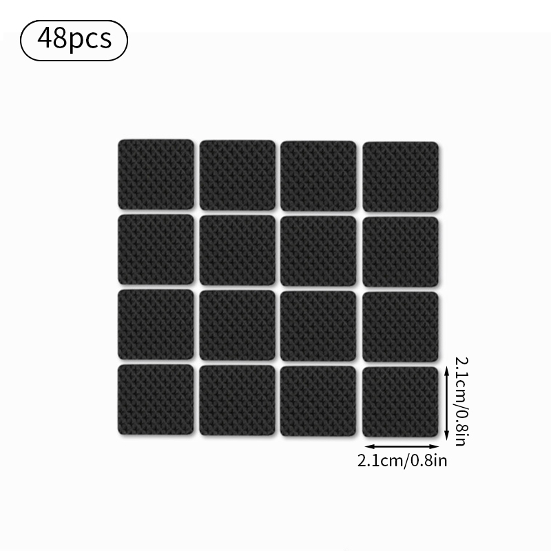 Self Adhesive Furniture Leg Feet Protector Pad Chair Leg Pad Anti-Skid Scratch DIY Resistant Furniture Feet Floor Protector Pads: Lavender
