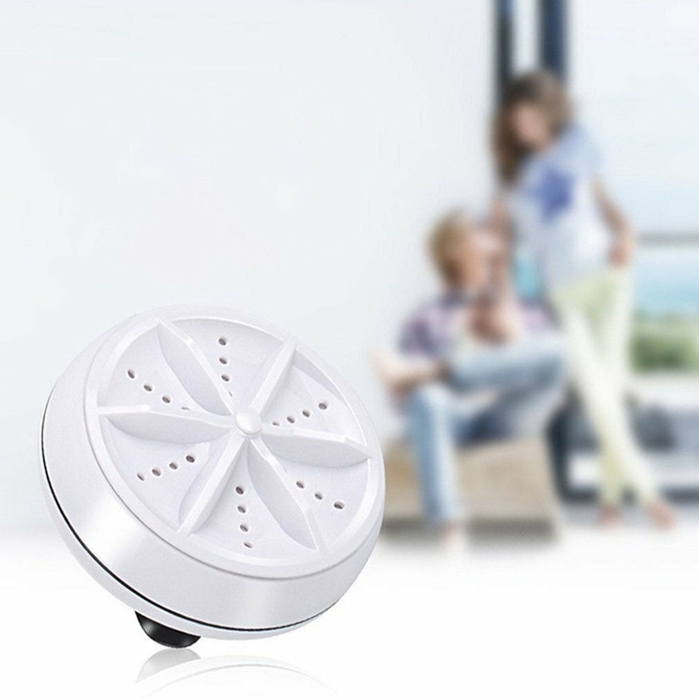 Ad ultrasuoni Turbo Lavatrice Portatile Da Viaggio Rondella Bolla di Aria E di Rotazione Mini Lavatrice
