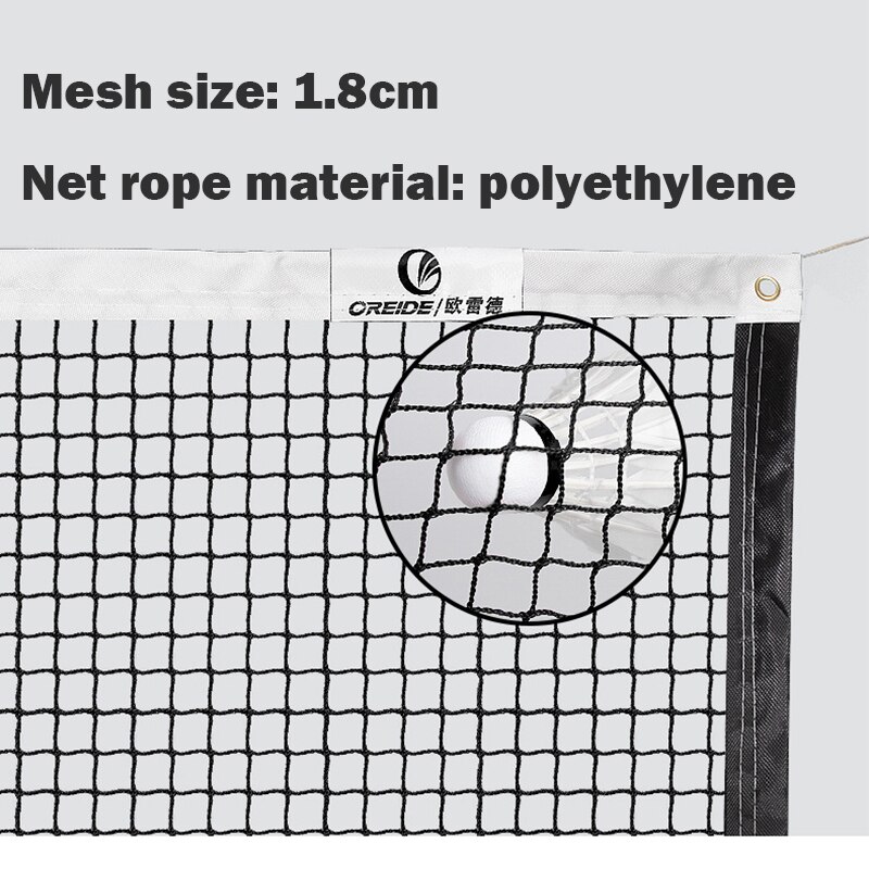 Portable Badminton Net Tennis String Standard Volleyball Mesh Badminton Training Accessories Exercise Rede Tenis