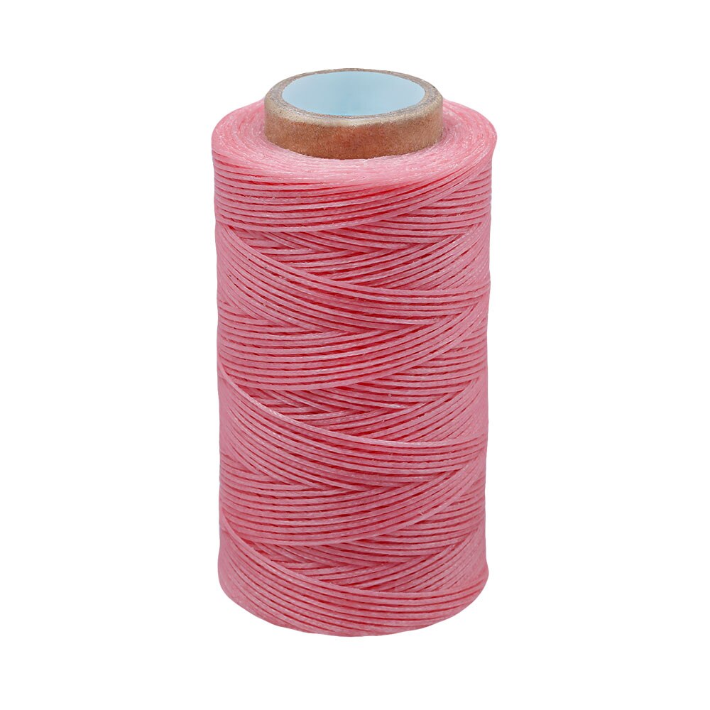 LMDZ 150D 250M Leather Craft Sewing Waxed Thread Heavy Duty Waxed Coarse Whipping Thread 1mm Leather Hand Stitching Multi Color: 3478