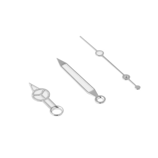 Blauw Lichtgevende Vintage Rose Gold Gepolijste Afwerking Horloge Handen Fit NH35A/NH36A Automatische Beweging