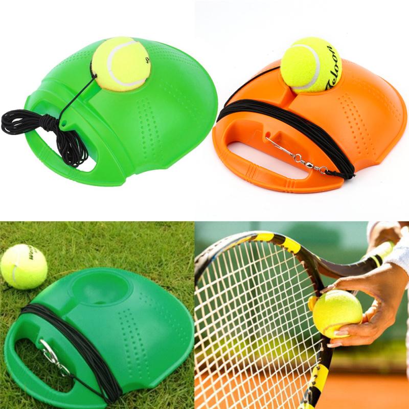 Herramienta primaria de entrenamiento de tenis, pelota de tenis para hacer ejercicio, pelota de rebote de auto-estudio, dispositivo de entrenamiento de tenis, dispositivo de Sparring,