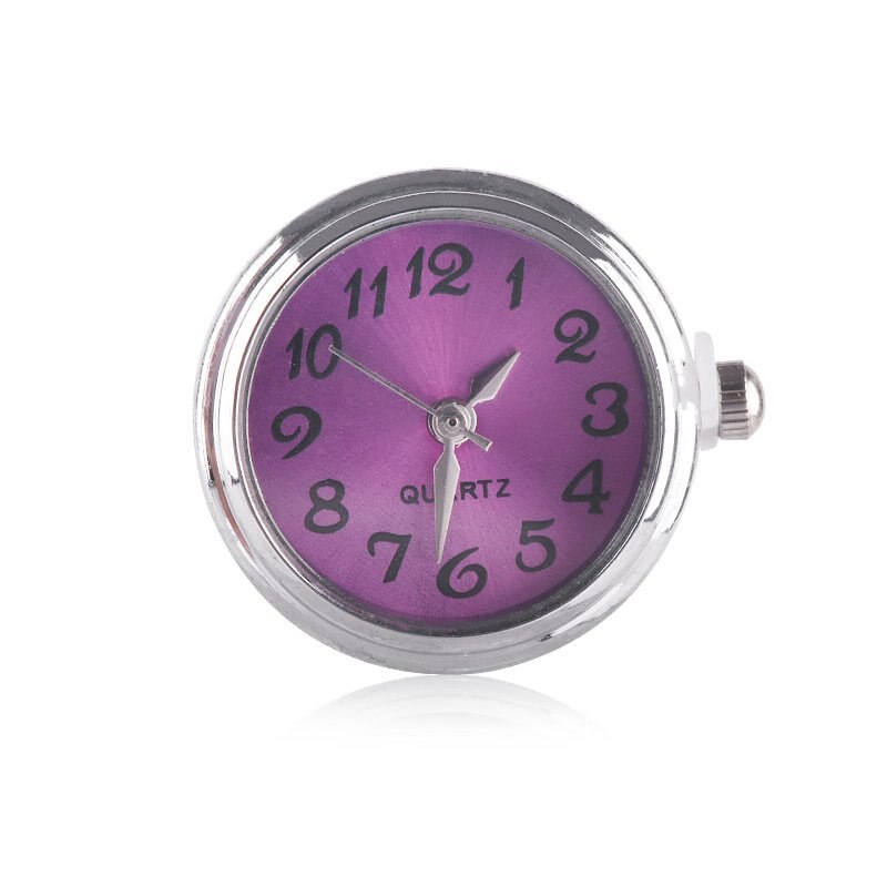 Good Price DIY Watch Snaps Buttons Fit 18mm Snap Button Chain Hand Bracelets Necklace Girls Femme Gold Watch Face Click Jewelry