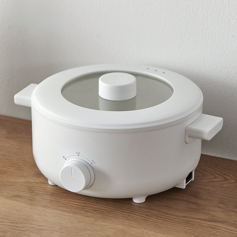 Electric Cooking 3L Pot Multifunction Mini Household Egg Omelette Pancakes Electric Fried Steak Frying Pan Non-Stick Slow Cooker