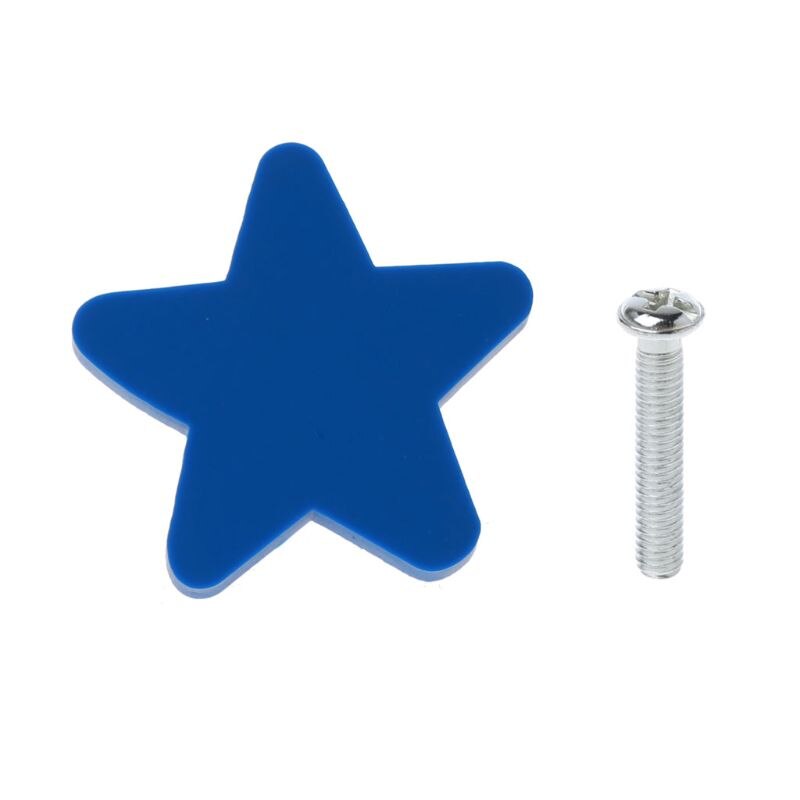 Tiradores para habitación de niños, asas de goma suaves, muebles con forma de estrella Luna y nube, tiradores de cajón