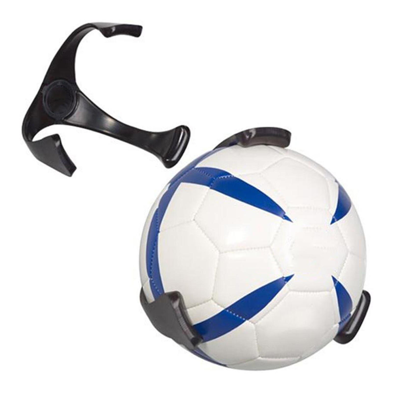 Black Wall Mounted Soccer Football Display Rack Claw Basketball Holder