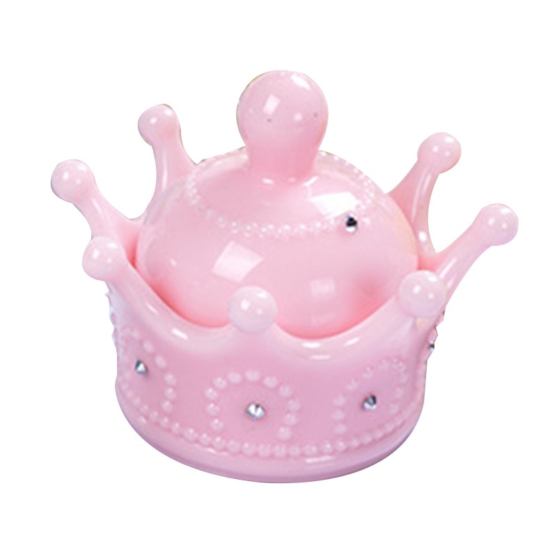 Prinsesse krone opbevaringsboks silikone skimmel kawaii trinket boks gør smykkeskrin diy uv harpiks og epoxy harpiks håndværk forsyninger