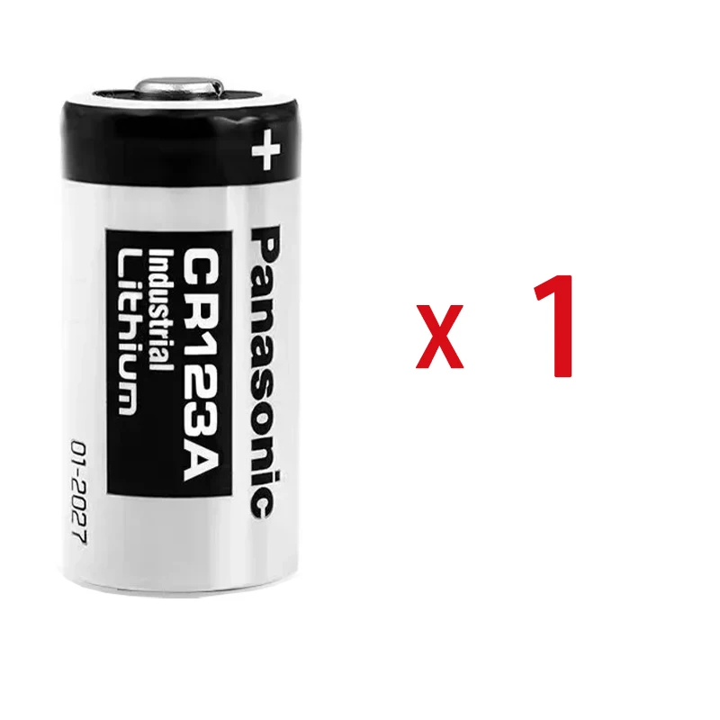 Oryginalna bateria litowa Panasonic 123 3 V Arlo CR123A CR17345 DL123A EL123A 123A: green