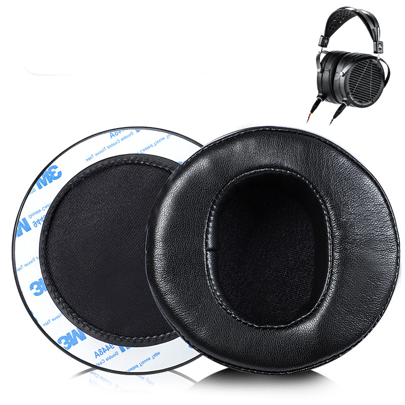 Vervanging Oorkussens Kussens Cover Earpad Voor Audeze LCD2 LCD-2 Classic LCD-3 LCD-4 LCD-4Z LCD-X LCD-XC LCD-MX4 Hoofdtelefoon: Kaki