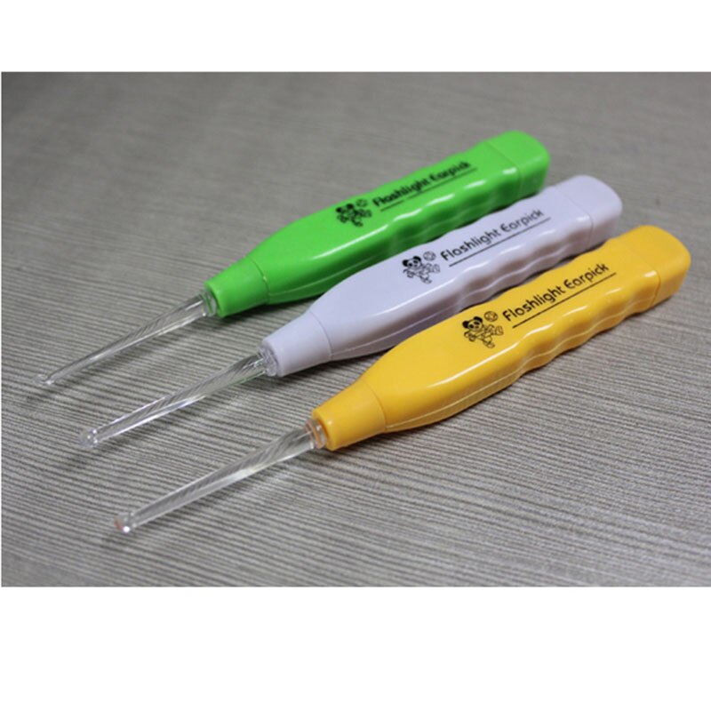 Knipperlicht LED Ear Wax Remover Curette Cleaner Earpick Tool DM-19ING: Default Title