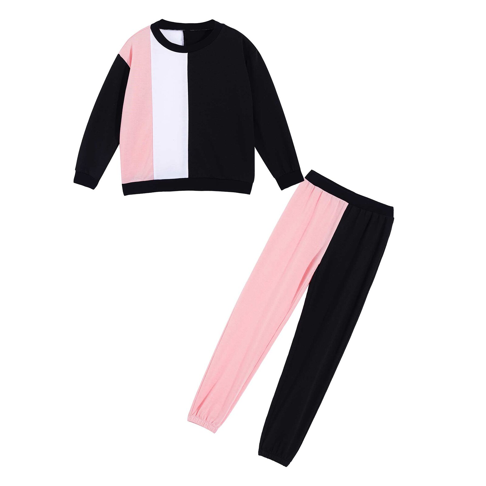 Meisjes Sport Outfit Trainingspakken Kinderen Sport Sets Kleding Kinderen Casual Lange Mouw Trui Top Met Broek Workout Fitness Pakken