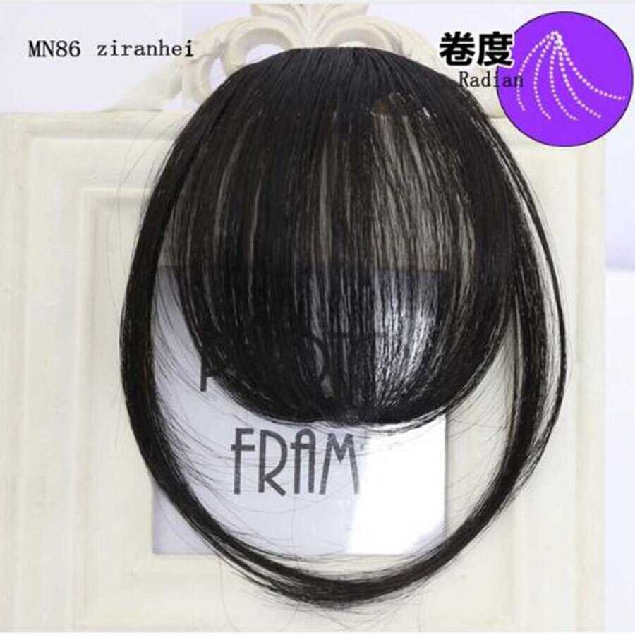 WEILAI Synthetische kurzen Pony haar Hitze Beständig synthetische frauen natürliche kurze haare Pony frauen haar Stück: 3