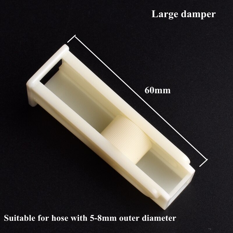 1~5 pcs Hose Flow Regulator Robert Clip Water Clip Bottle Drip Flow Rate Regulator Aquarium Garden Irrigation Hose Switch Damper: grey / 1''