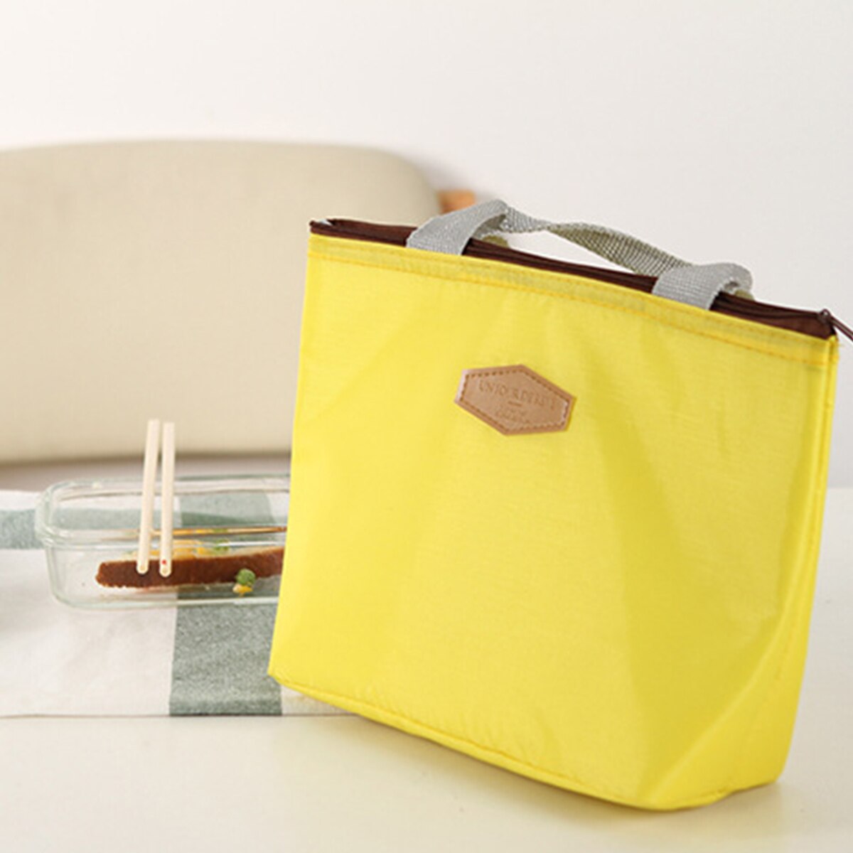 Sacs à déjeuner portables à fermeture éclair pour hommes et femmes, sacs refroidisseurs frais, boîte à déjeuner thermique, fourre-tout alimentaire, sac de pique-nique, , décontracté