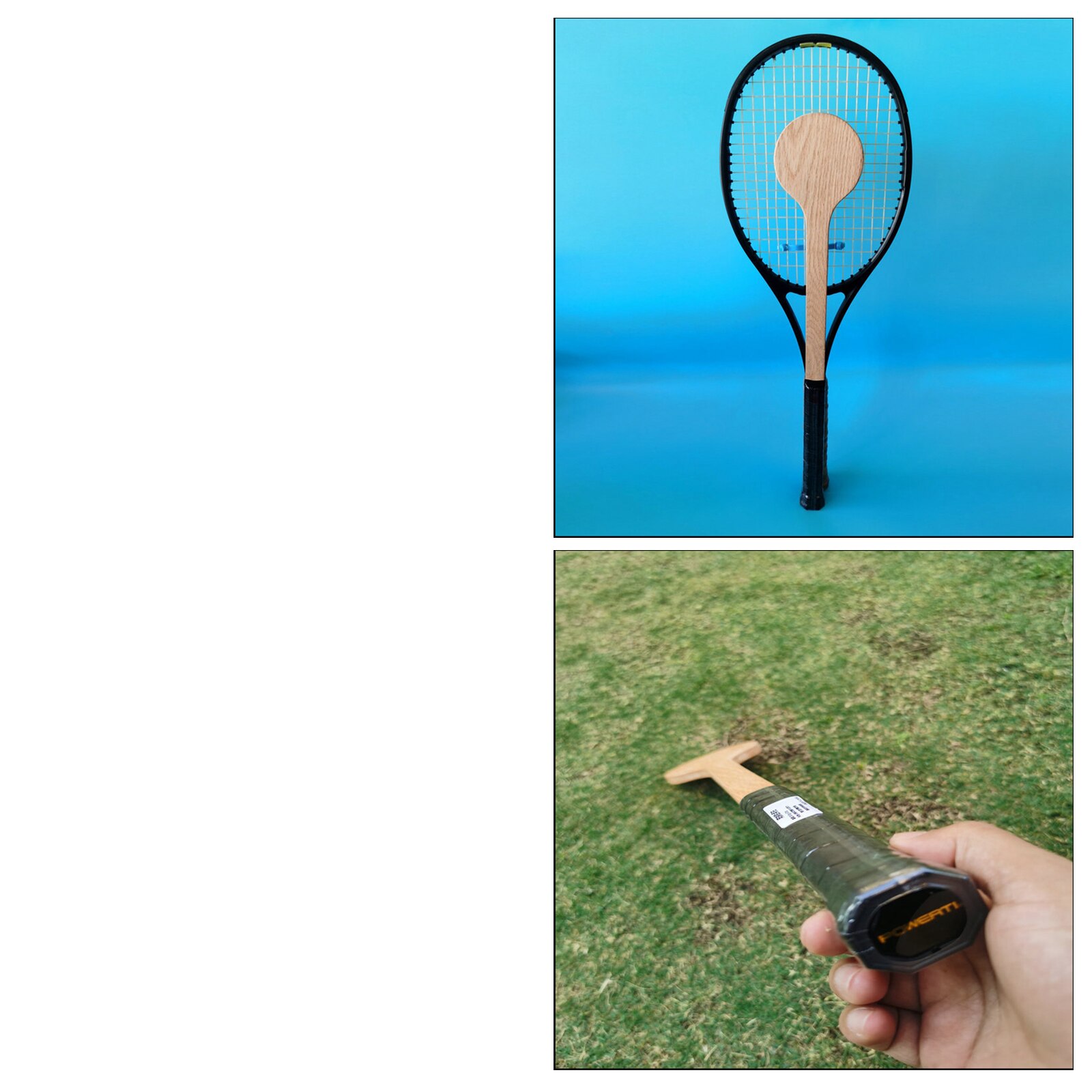 Tennis Pointer Houten Tennis Lepel Racket Voor Tennis Mid Sweet Spot Raken