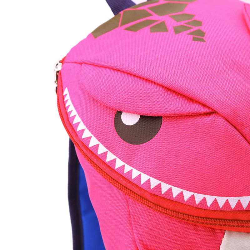 Cute Kid Toddler Backpack Kindergarten Schoolbag 3D Cartoon Dinosaur Animal Bag