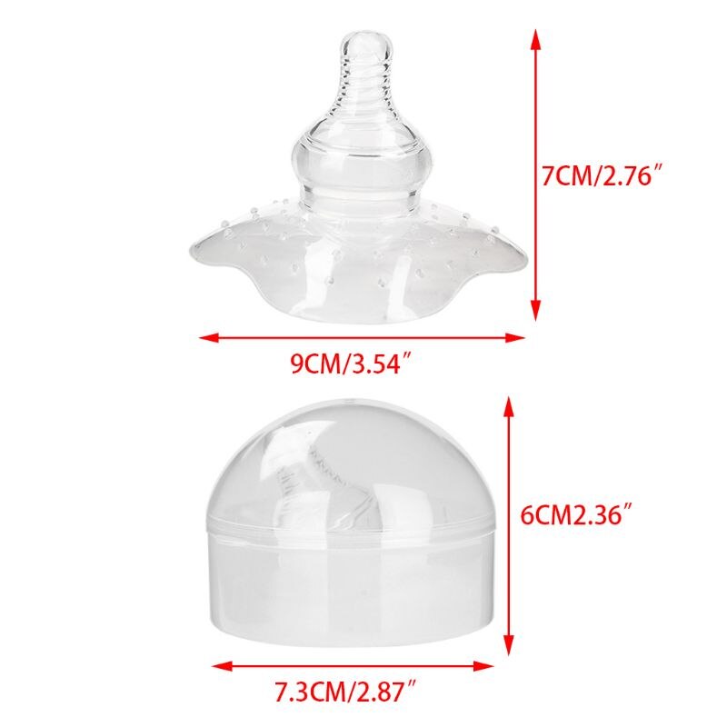 Silicone Nipple Shield Maternity Protector Baby Nursing Breast Milk Feeding Shell