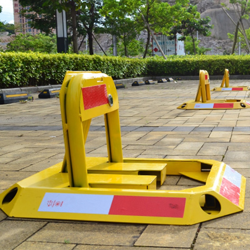 Auto parkplatz schloss dicker anti-kollision achteckige kompression langlebig