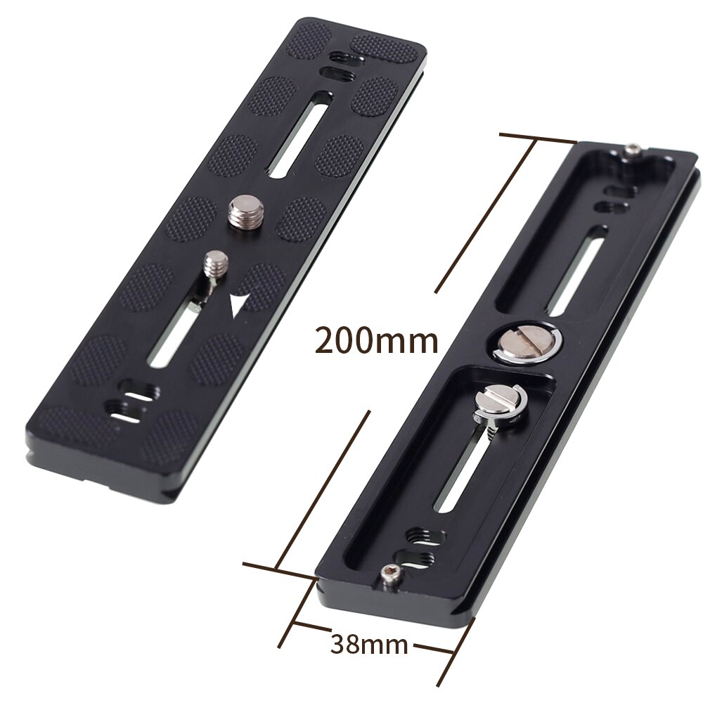 FOTGA PU-200 Schnellwechselplatte 200mm - ARCA-Swiss Kompatibel Für Stativköpfe