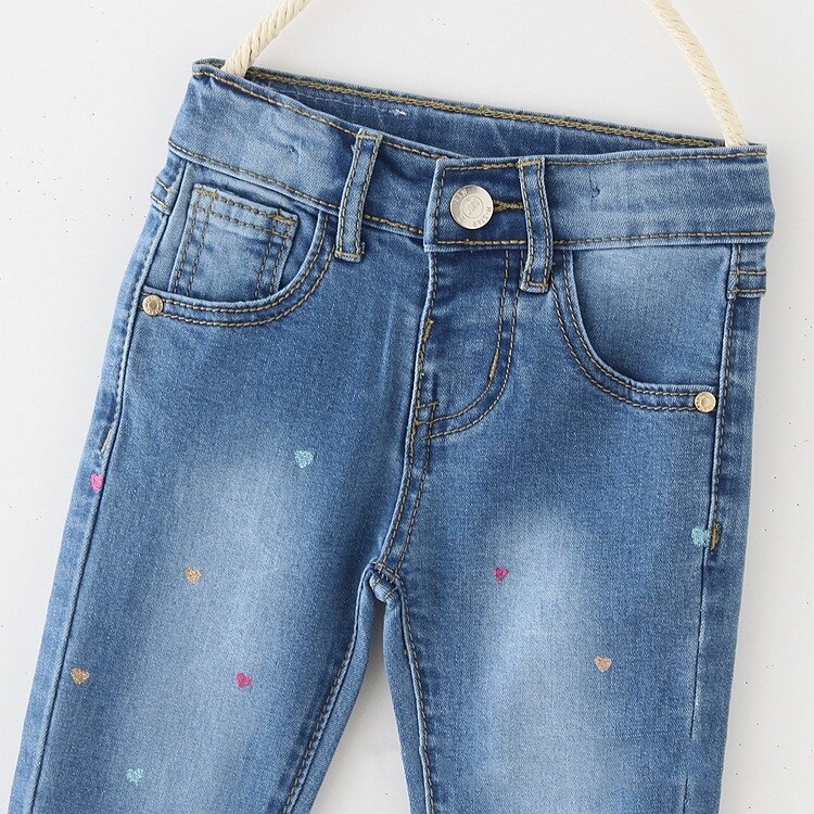 Lente Meisjes Jeans Kids Baby Jeans Voor Kinderen Jongens Meisjes Leggings Denim Broek Peuter Broek Meisjes Kinderen Broek Voor Jongen meisje 0-3Y