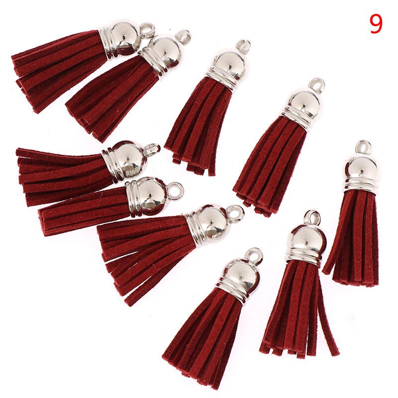 Gland en cuir pour porte-clés téléphone portable sangles bijoux frange en daim