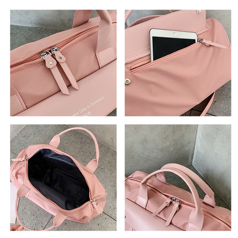 Ansloth Reizen Handtas Vrouwen Oxford Bagage Tas Dames Fitness Tas Grote Capaciteit Sport Schoudertas Vrouwelijke Reizen Duffle HPS797