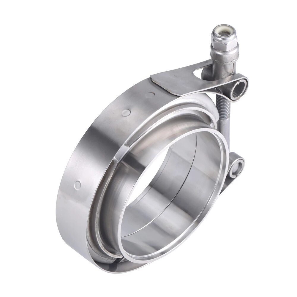 304 stainless steel 2.5 inch V band clamp male and female flange kit Vband clamp set