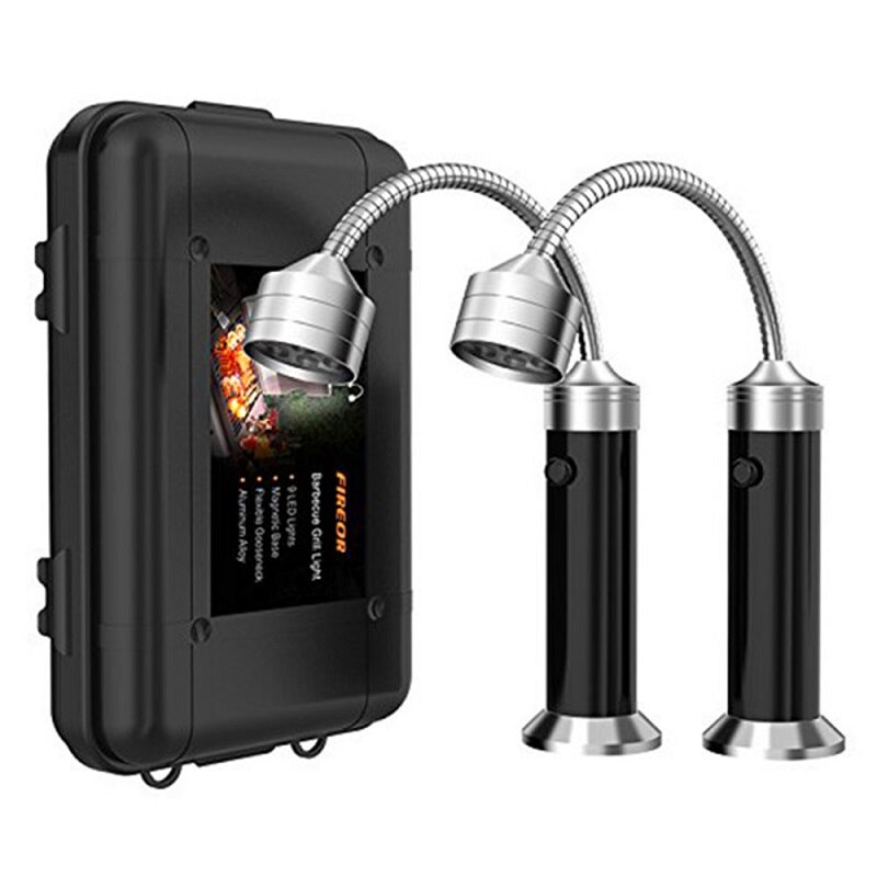 Lampe de poche LED pour Bbq, accessoires pour BBQ, éclairage d&#39;extérieur Super lumineux, Base magnétique, outils d&#39;éclairage pour Barbecue