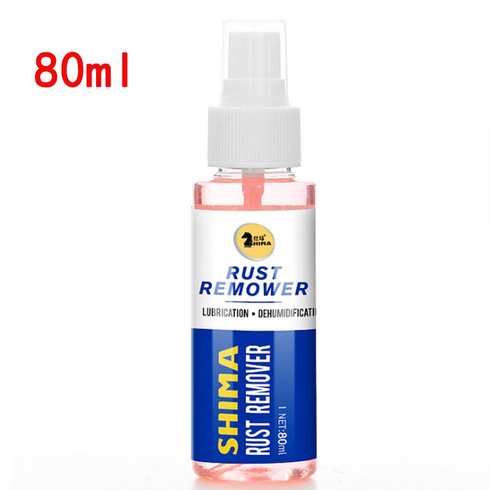 Eliminador de óxido para ventana de coche, lubricación antioxidante, limpieza de deshumidificación, mantenimiento de vehículos de doble uso, 80ml