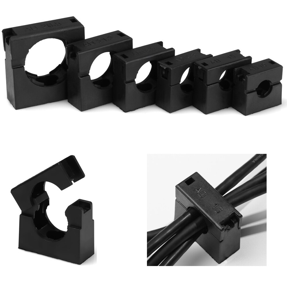 5Stck Halfter Wickler Clips Rohr Schlauch Band Schnalle Draht Kabel Tisch Befestigung Verschluss Halfter Organizer Daten Telefon Linie Wickler