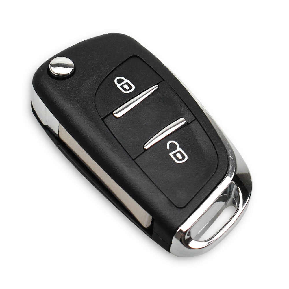 Keyyou 2/3bt ce0523 modificeret flip fjernbetjening til bilnøgle til citroen coupe vtr  c2 c4 c5 c6 c8 berlingo xsara picasso auto nøgle etui