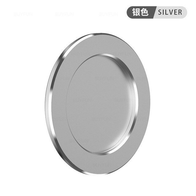 Hoco Verwisselbare Magnetische Metalen Base Houder Voor Iphone 12 Pro Max Portable Socket Sticker Telefoon Ring Houder Magneet Grip Voor 12Mini: Default Title