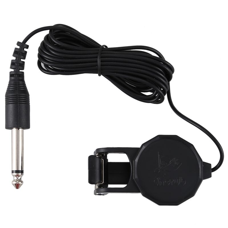 Pinzas de guitarra para ukelele Cherub WCP-60G, pinzas profesionales, Cable de 260cm, accesorios de instrumentos musicales perfectos