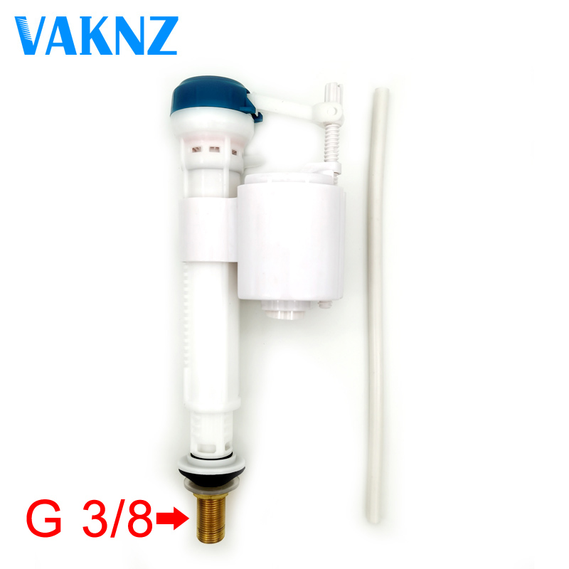 Inlet Toilet Tool Float Adjustable High-grade copper Water Valve G1/2 and G3/4 Toilet Water Tank Filling inlet valves: G3 8